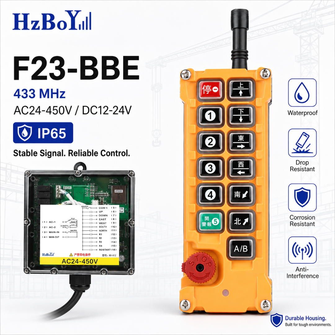 HZBOY F23-BBE Industrial Radio Remote Control