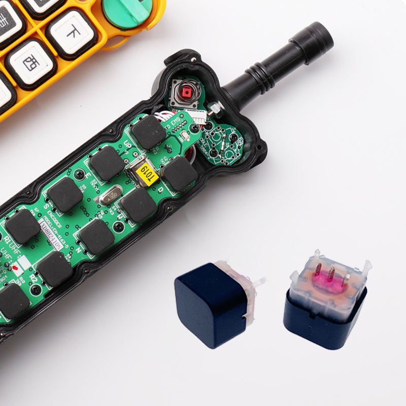 Industrial remote control accessories and circuit boards